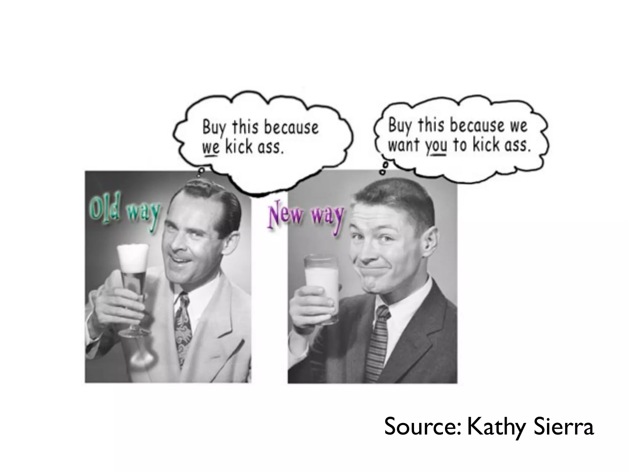 Source: Kathy Sierra
 