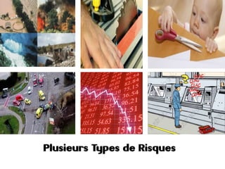 15
+ 15
Plusieurs Types de Risques
 