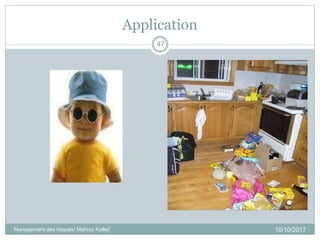 Application
10/10/2017Management des risques/ Mahrez Kallel/
47
 