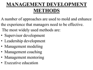 Management development | PPTX