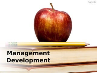 Management
Development
Sample
 