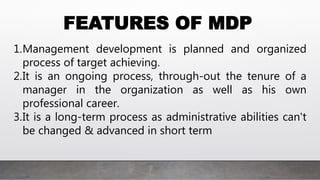 Mdp Program Management Development Program | PPTX