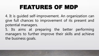Mdp Program Management Development Program | PPTX