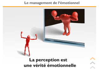 Le management de l‘émotionnel




  La perception est
une vérité émotionnelle
 