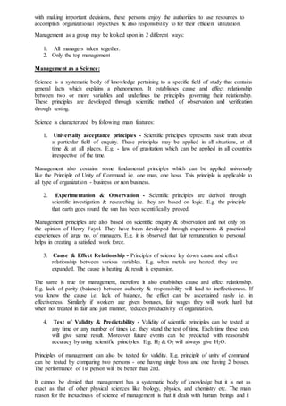 Management function notes by Malay Ghosh | DOC