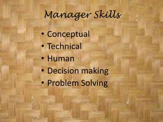 ReportingReporting is keeping those to whom the executive is responsible informed as to what is going on, which thus includes keeping himself and his subordinates informed through records, research and inspections