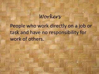      Directing/Influencing