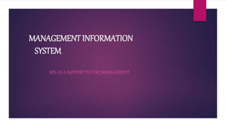 Management information 1 | PPTX