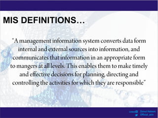 Management Information System | PPS