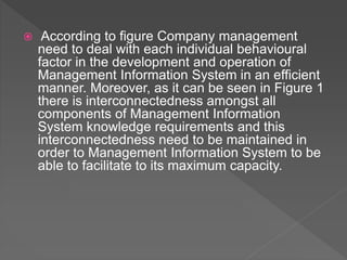 Management information system | PPTX | Operating Systems | Computer ...