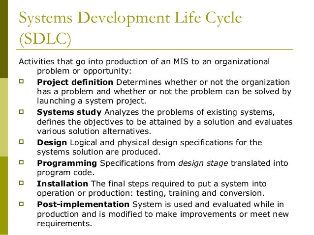 Thesis on software development life cycle