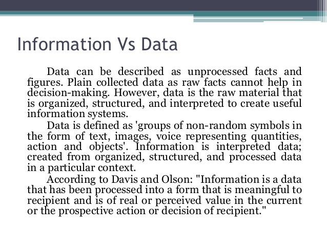Management Information System Mis