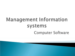 Computer Software 