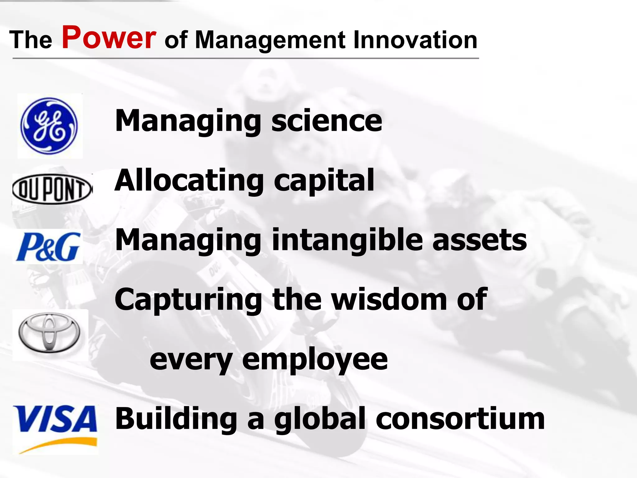 What Manager do today ?PlanningOrganizingLeadingControllingCommandingCoordinating…- Henri Fayol 1917AND everyone know these