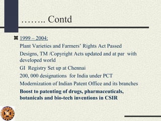 Management ip csir (1) | PPT