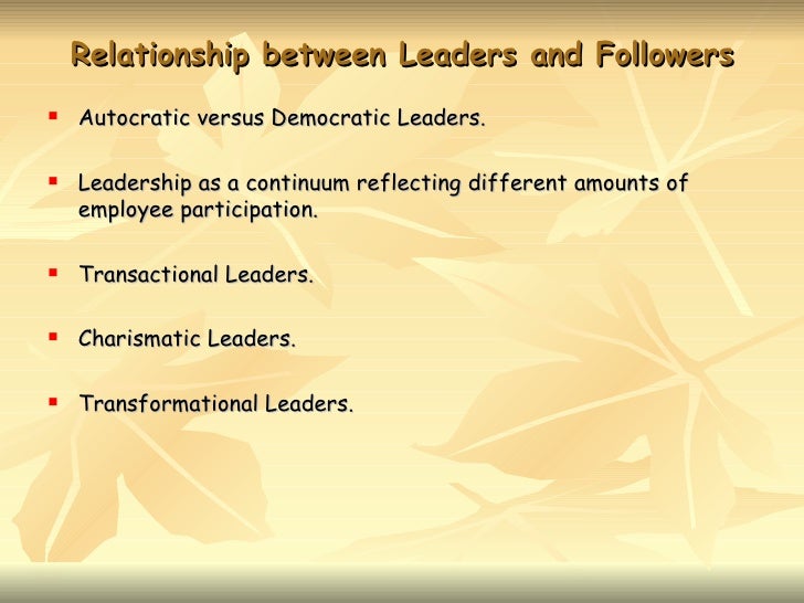 what is the relationship between leadership and management