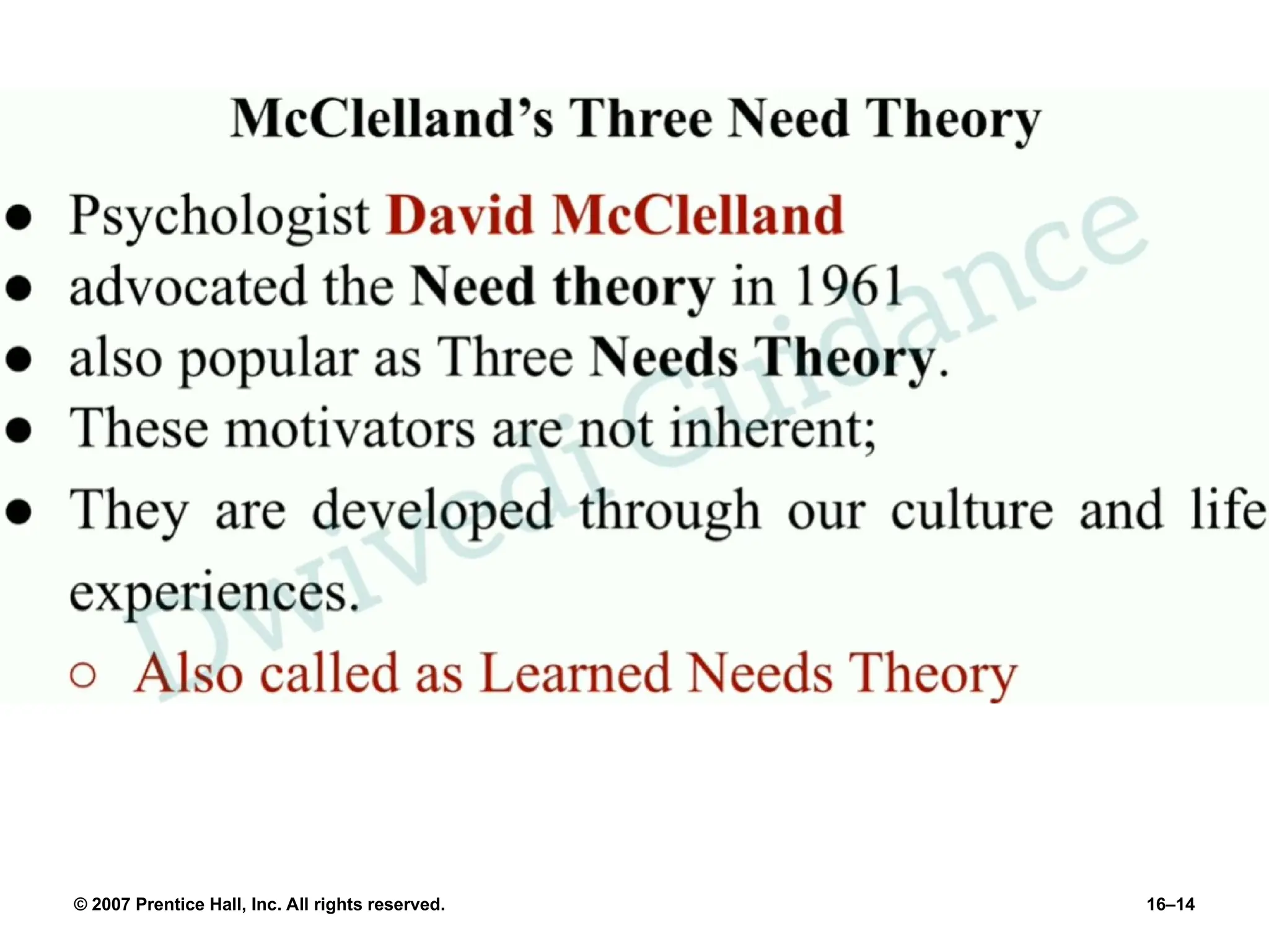 © 2007 Prentice Hall, Inc. All rights reserved. 16–14
 