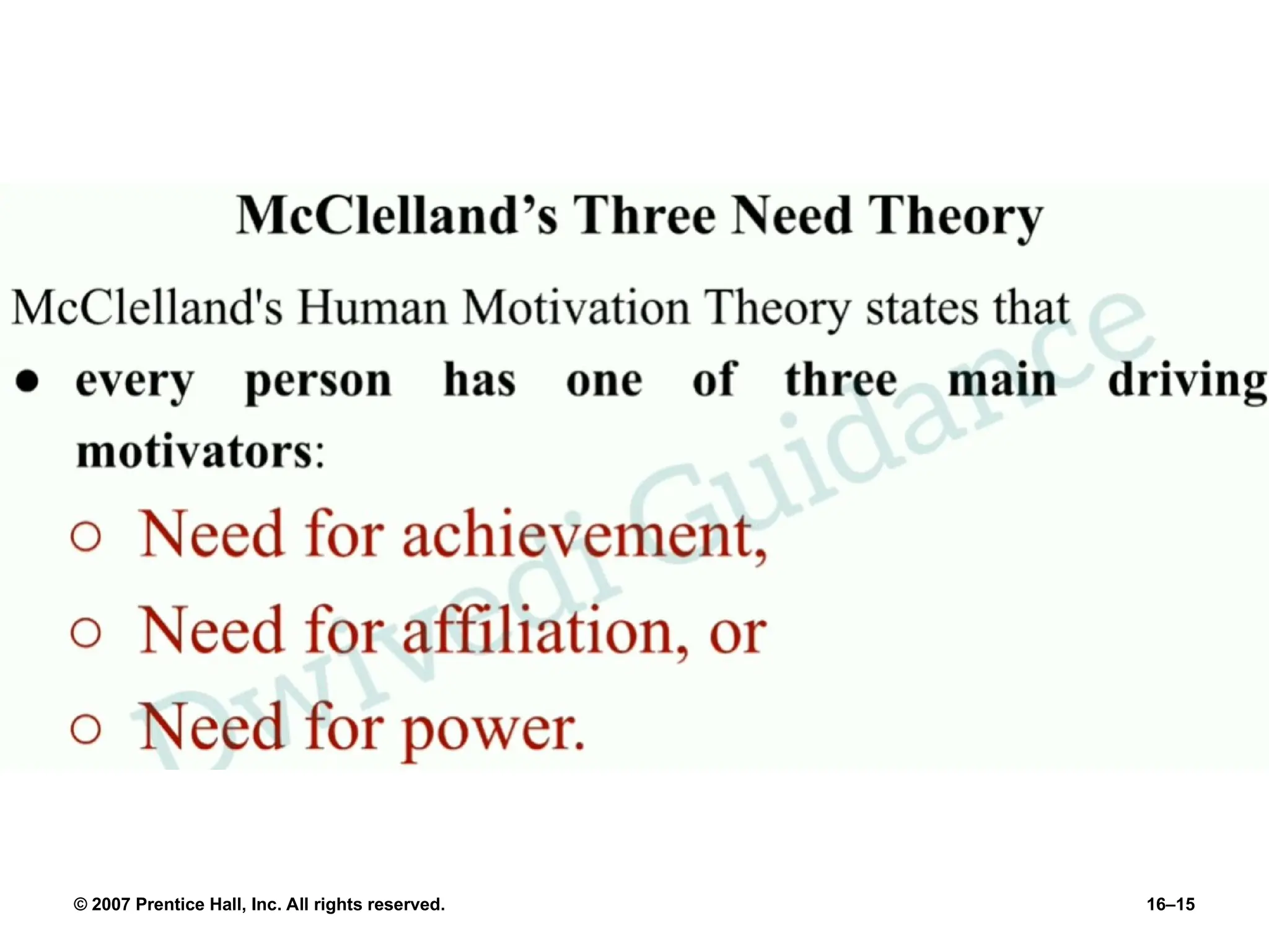 © 2007 Prentice Hall, Inc. All rights reserved. 16–15
 