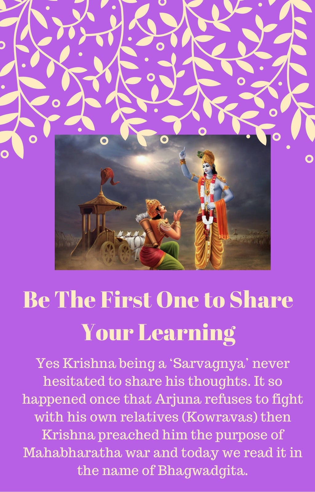Management Wisdom Of Lord Krishna Review Management lessons to learn from the lord krishna