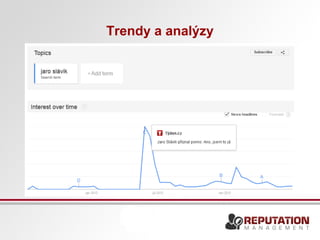 Trendy a analýzy 
 