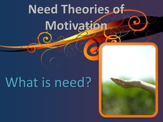   Influence PerformanceMotivational Processes  Arousal