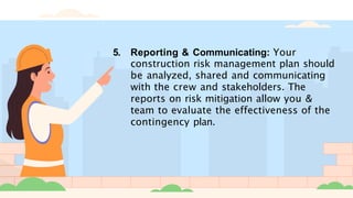 Risk Management in Engineering Construction Project | PPTX