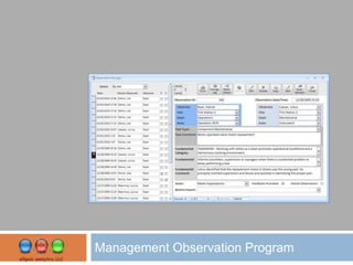 Management Observation Program 