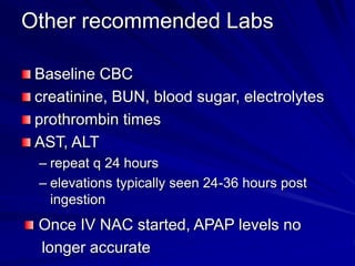 Management of Acetaminophen Toxicity1.ppt