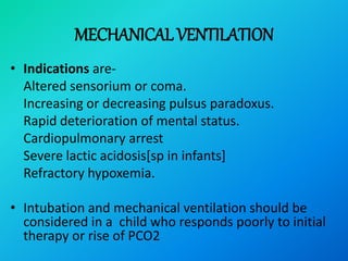 Management of acute asthma | PPTX