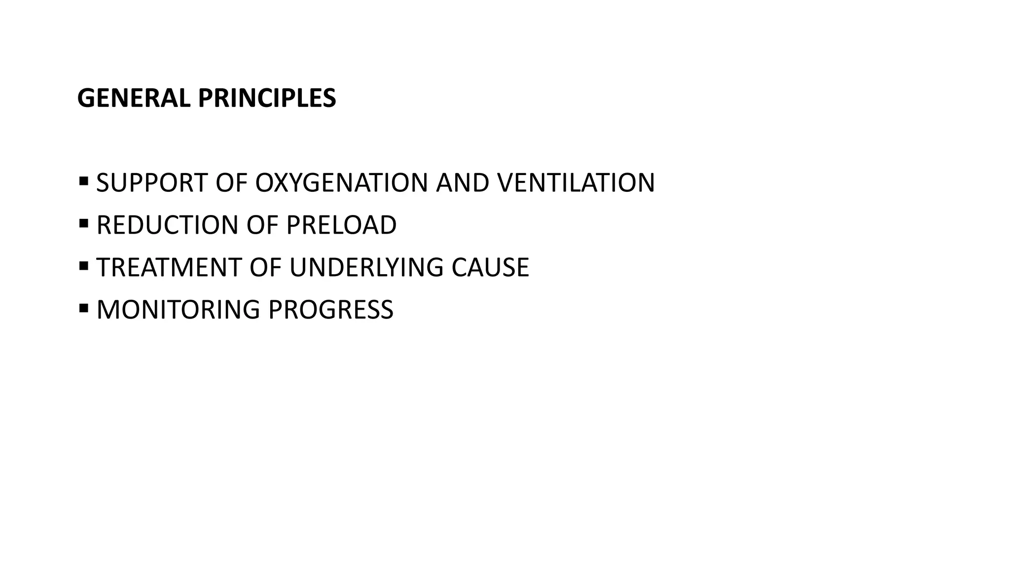 Management of acute pulmonary edema | PDF
