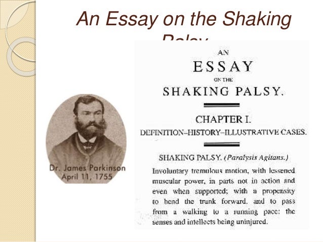 parkinsons essay The importance of parkinson's law lies in the fact that it is a law of growth based upon an analysis of the factors by which that growth is controlled. parkinsons essay The importance of parkinson's law lies in the fact that it is a law of growth based upon an analysis of the factors by which that growth is controlled.