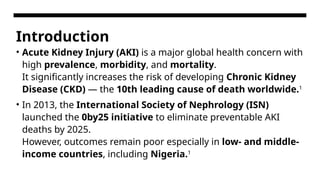 Management of Acute Kidney Injury (AKI)2 | PPTX