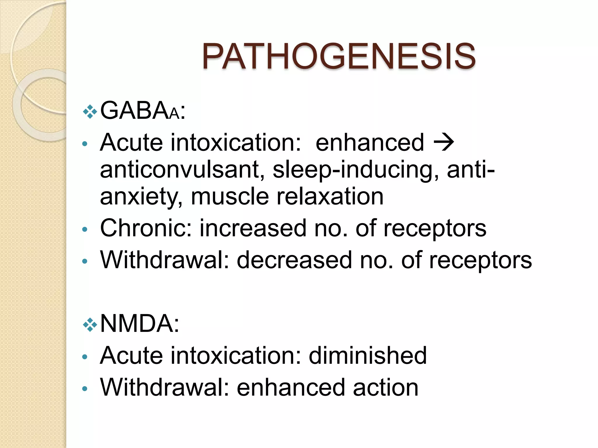 Management of alcohol withdrawl seizure | PPTX