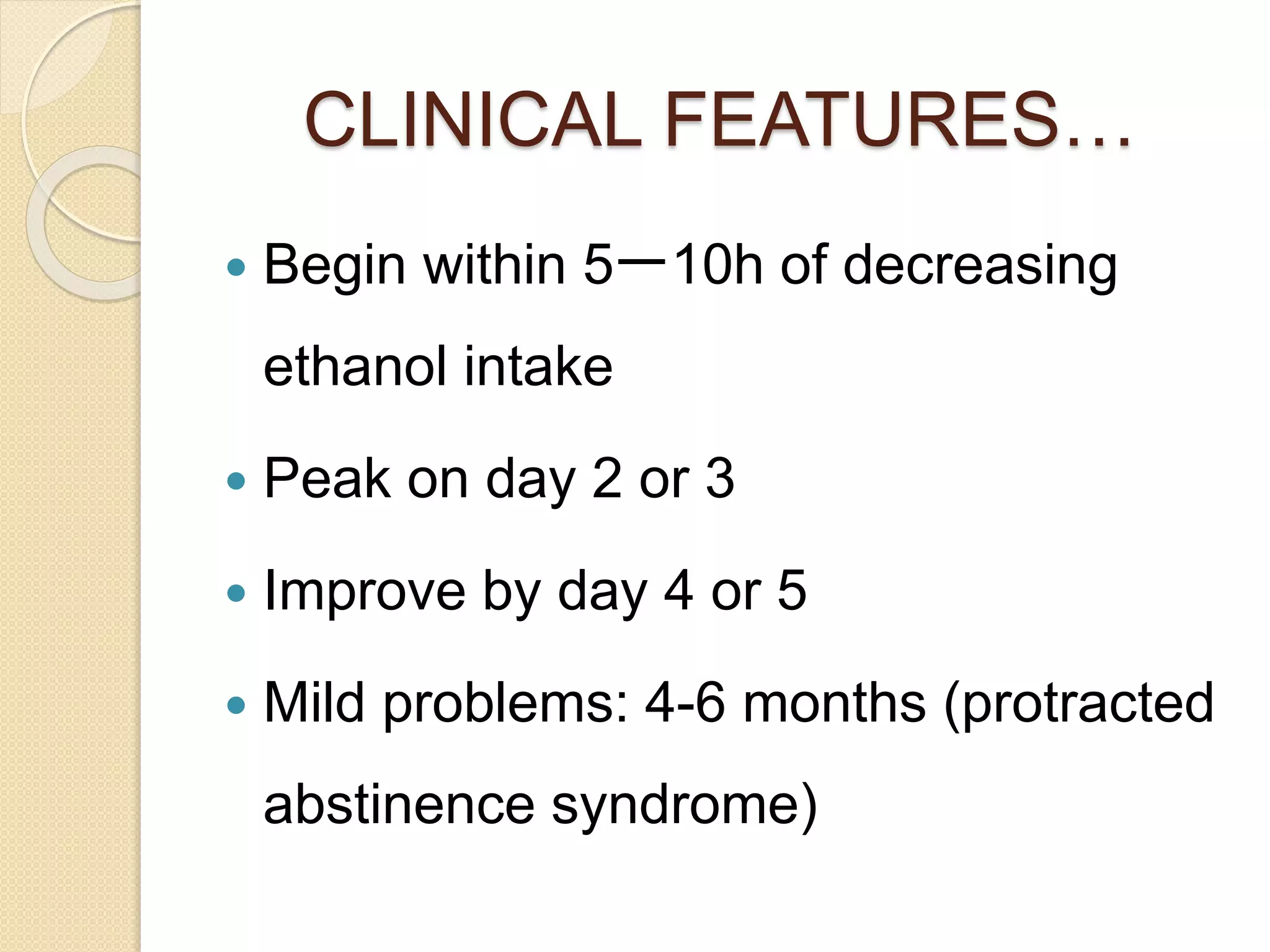 Management of alcohol withdrawl seizure | PPTX