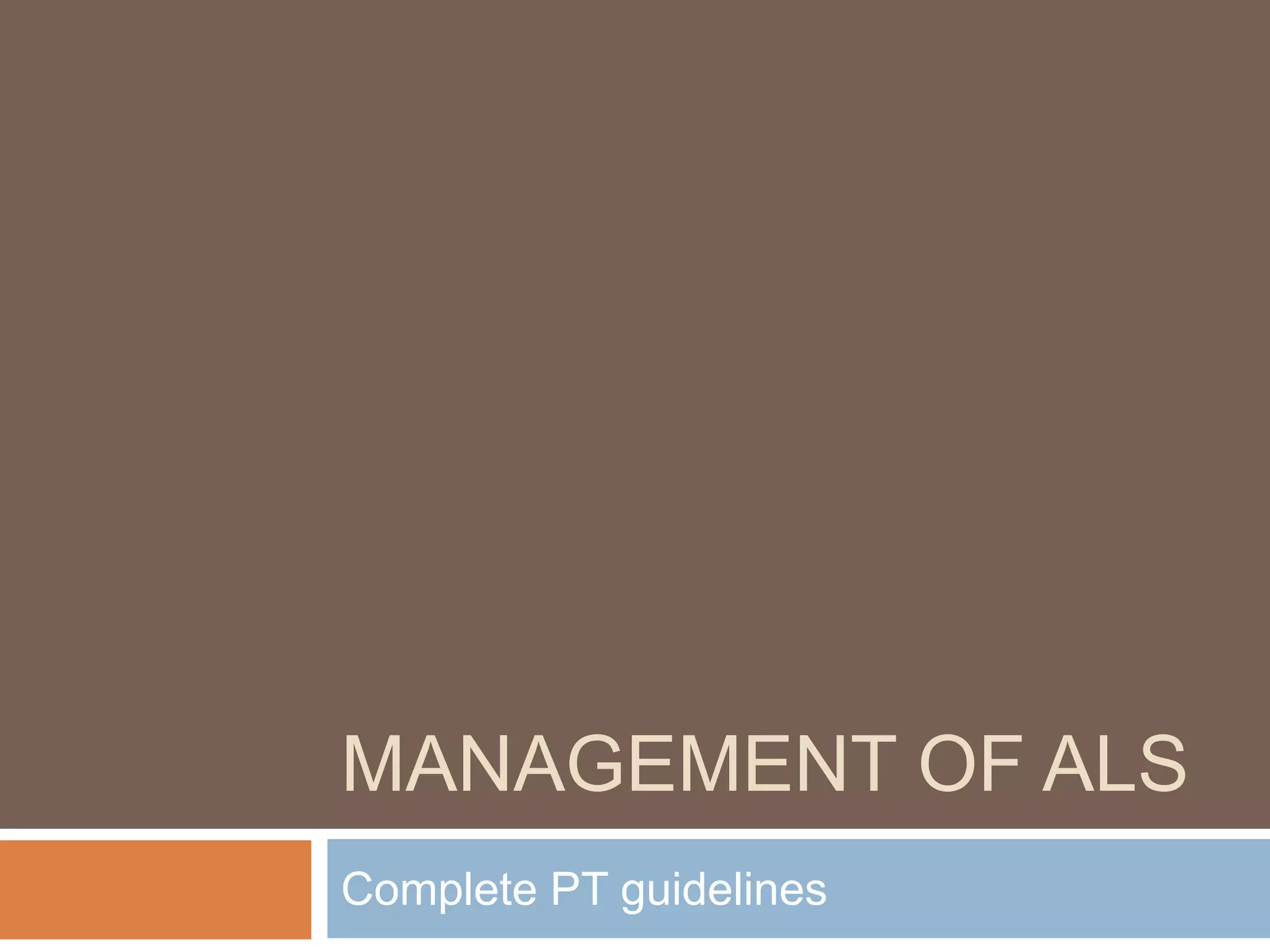 Management of ALS.pptx