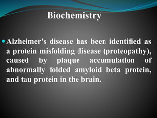 Recent advances in the management of alzheimers disease | PPTX