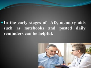 Recent advances in the management of alzheimers disease | PPTX