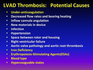 Management of anticoagulation in lvad recipients | PDF