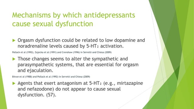 Management of antidepressant induced sexual dysfunction | PPT
