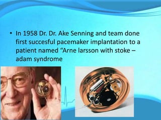 Management of a patient with pacemaker | PPTX