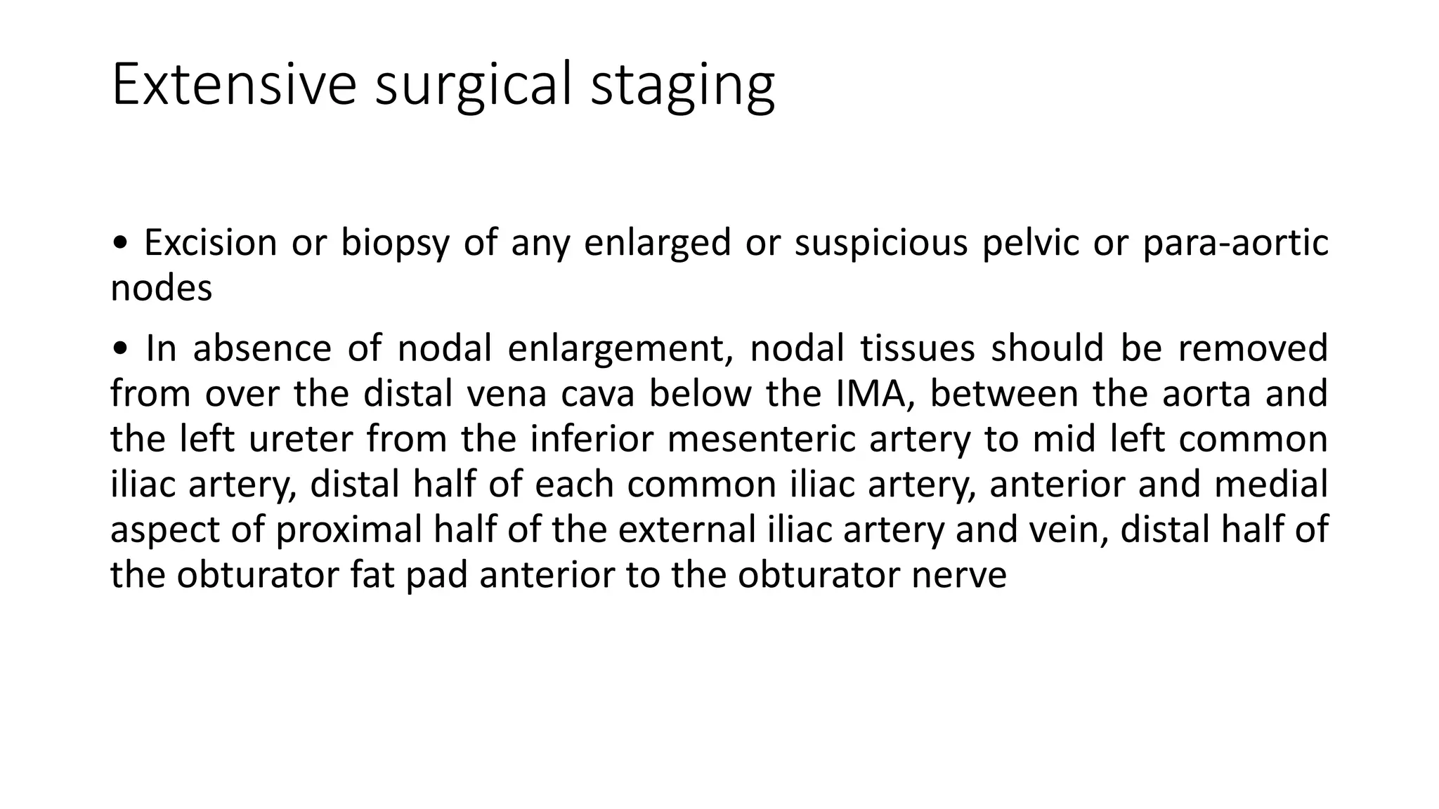 Management of ca endometrium