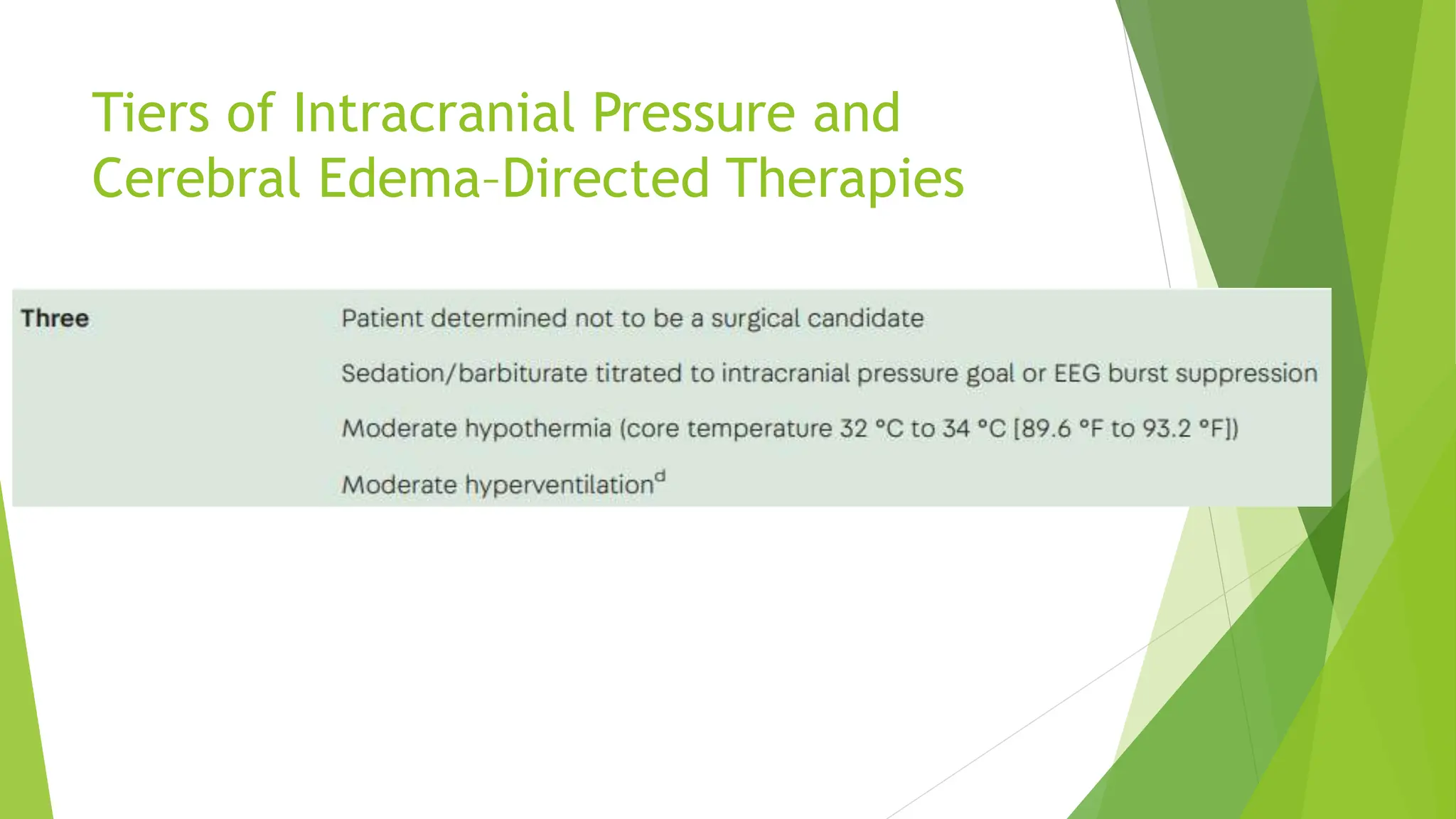 Management of Cerebral edema.pptx | Brain and Nervous System Disorders ...