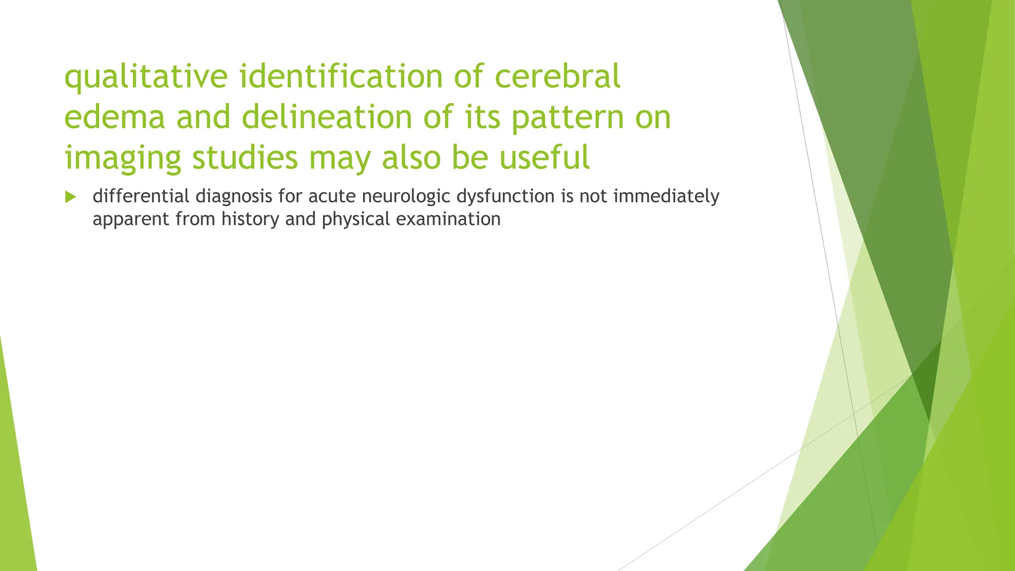 Management of Cerebral edema.pptx | Brain and Nervous System Disorders ...