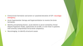 Management of Cerebral edema 1 [Autosaved].pptx