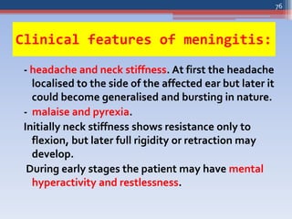 Management of complications of acute otitis media | PDF