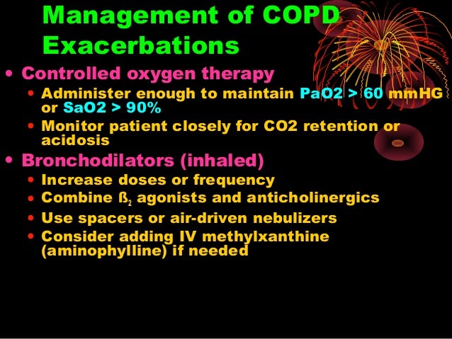 Management of copd by DR TASLEEM ARIF