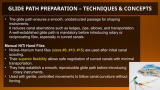 MANAGEMENT OF CURVED CANALS IN ENDODONTICS.pptx