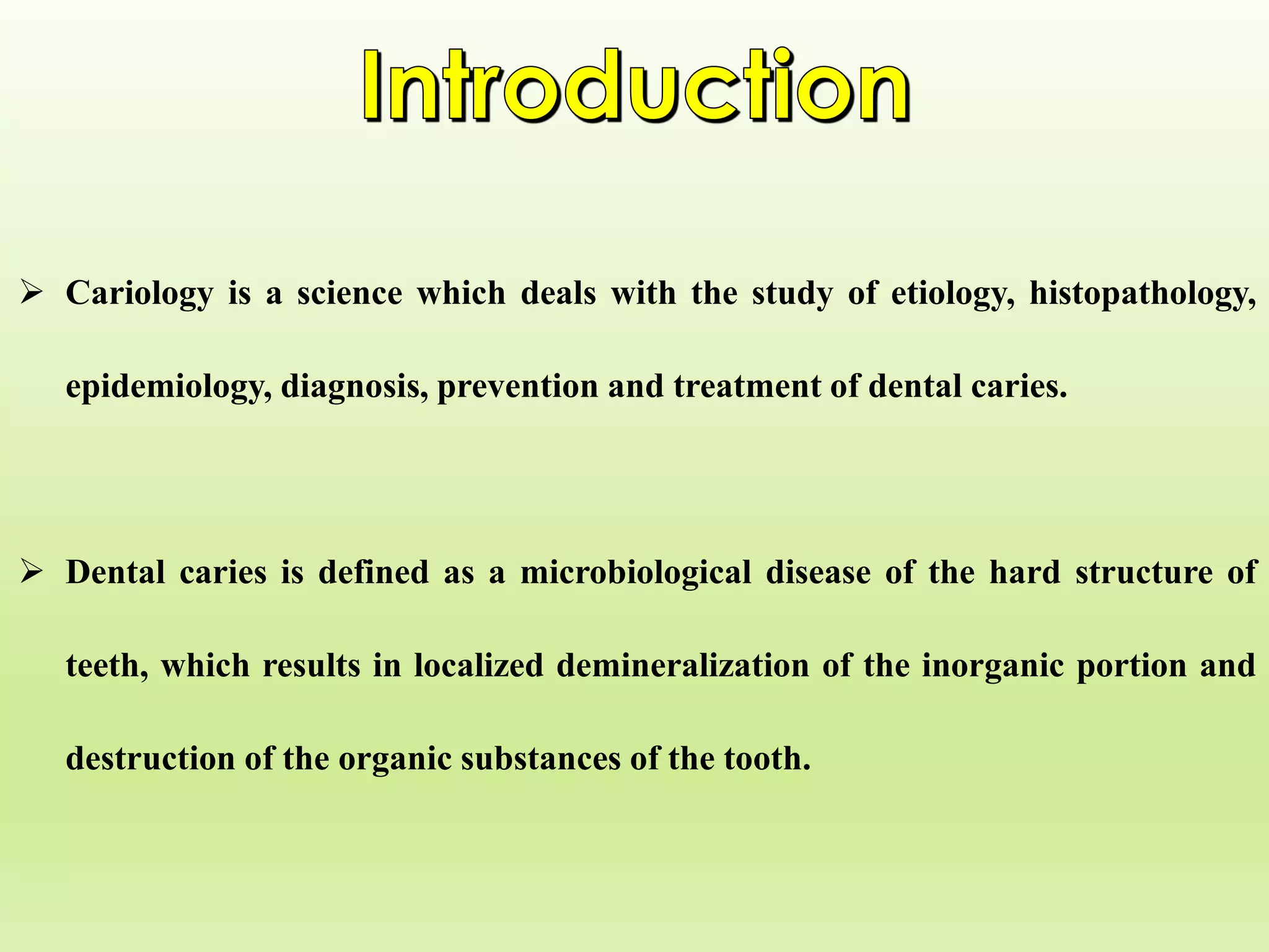 Management of dental caries | PDF