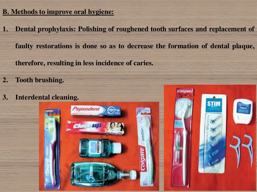 Management of dental caries