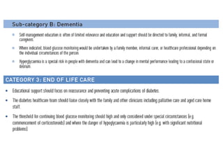 Management of diabetes in elderly | PPTX
